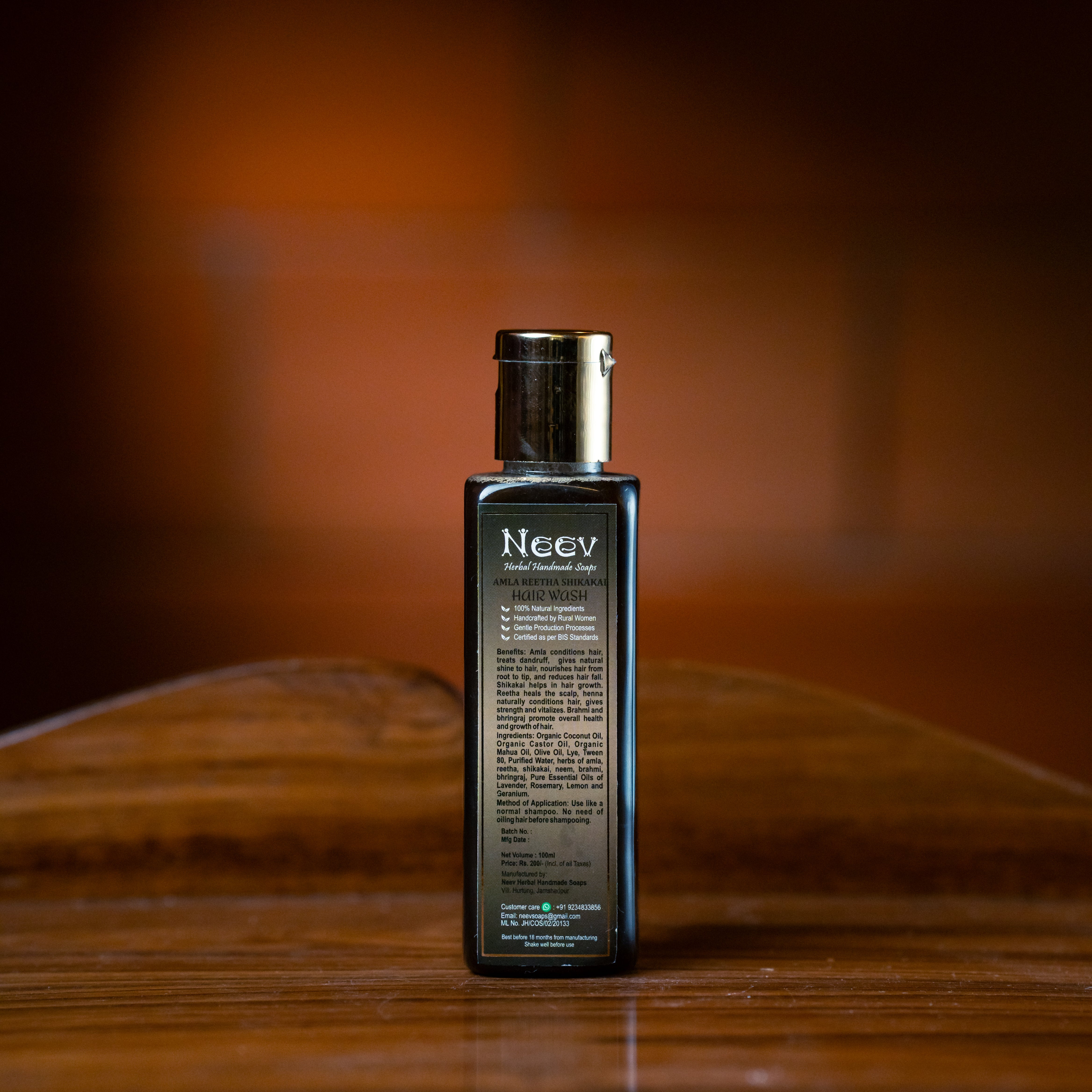 Amla Reetha Shikakai Shampoo