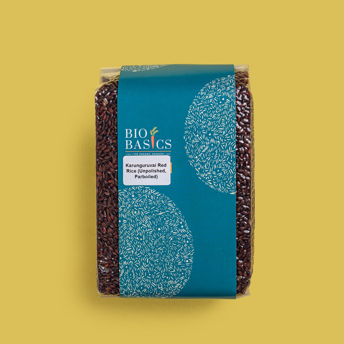 Karunguruvai Red Rice (Unpolished, Parboiled)