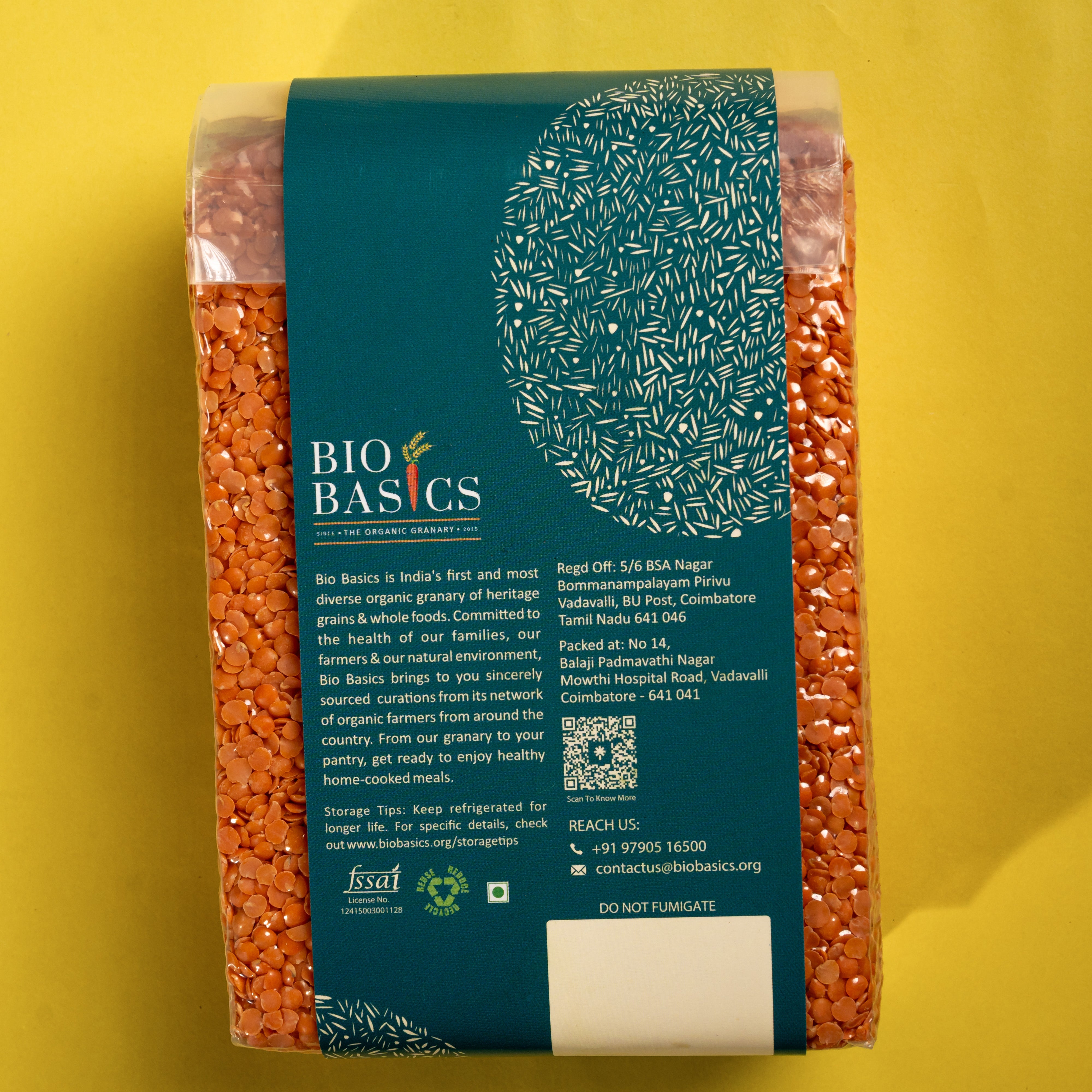 Organic Masoor Dal