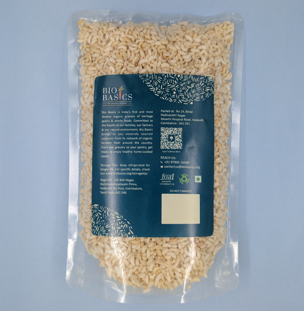 White Rice Pops/Puffed Rice