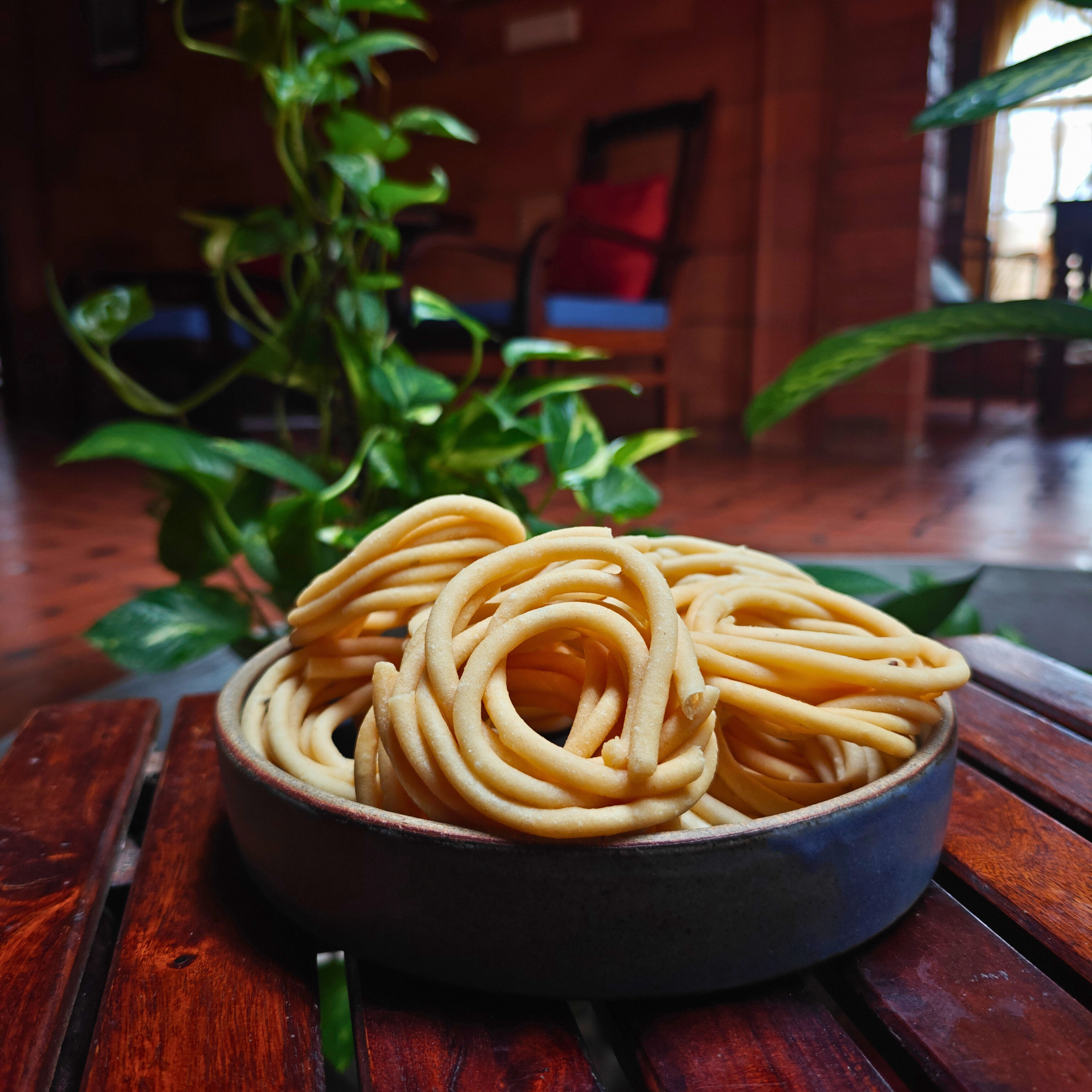 Thuyamalli Rice Murukku (made with cold-pressed Groundnut Oil)