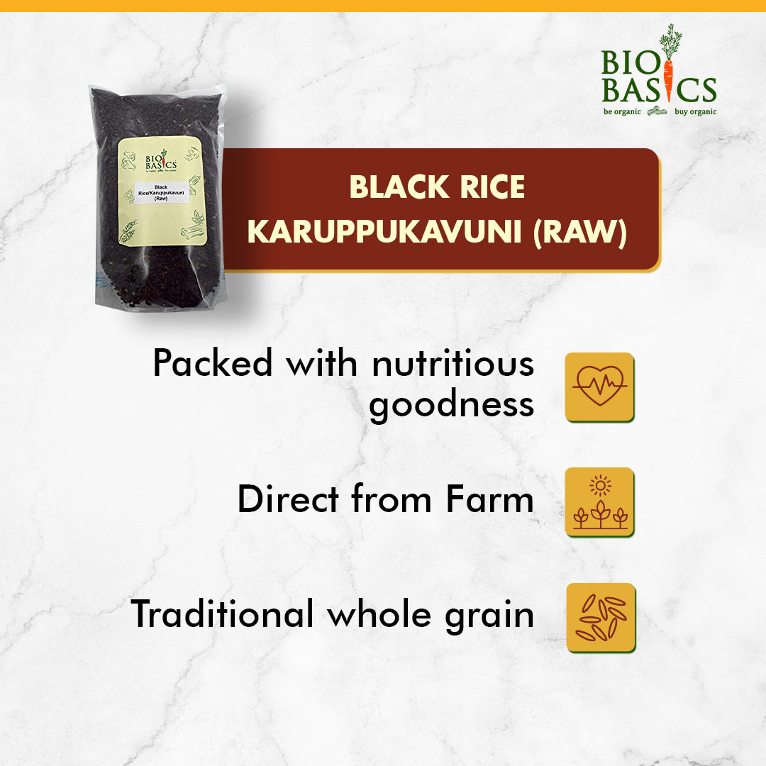 black rice raw Benefits