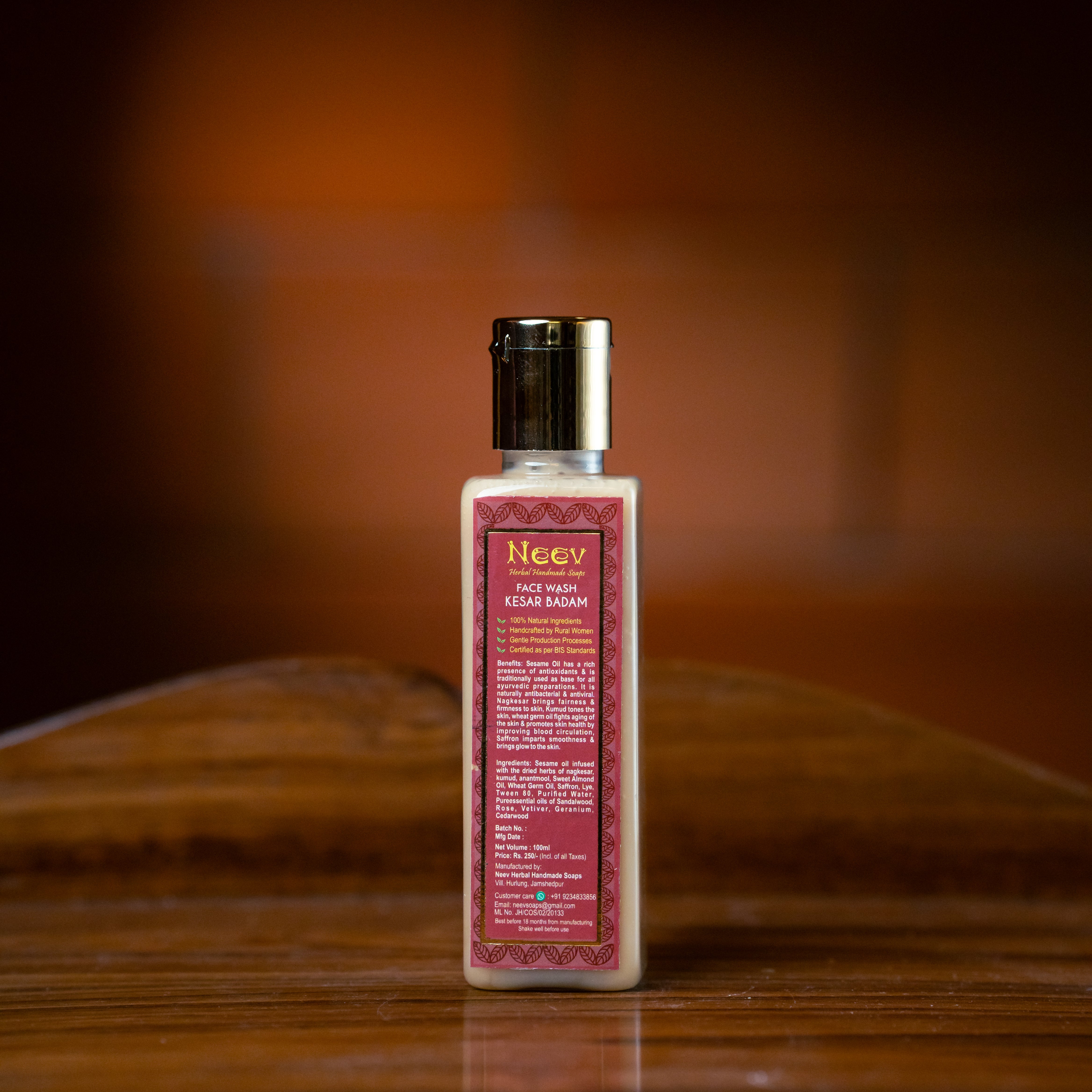 Kesar Badam Facewash Anti-Aging