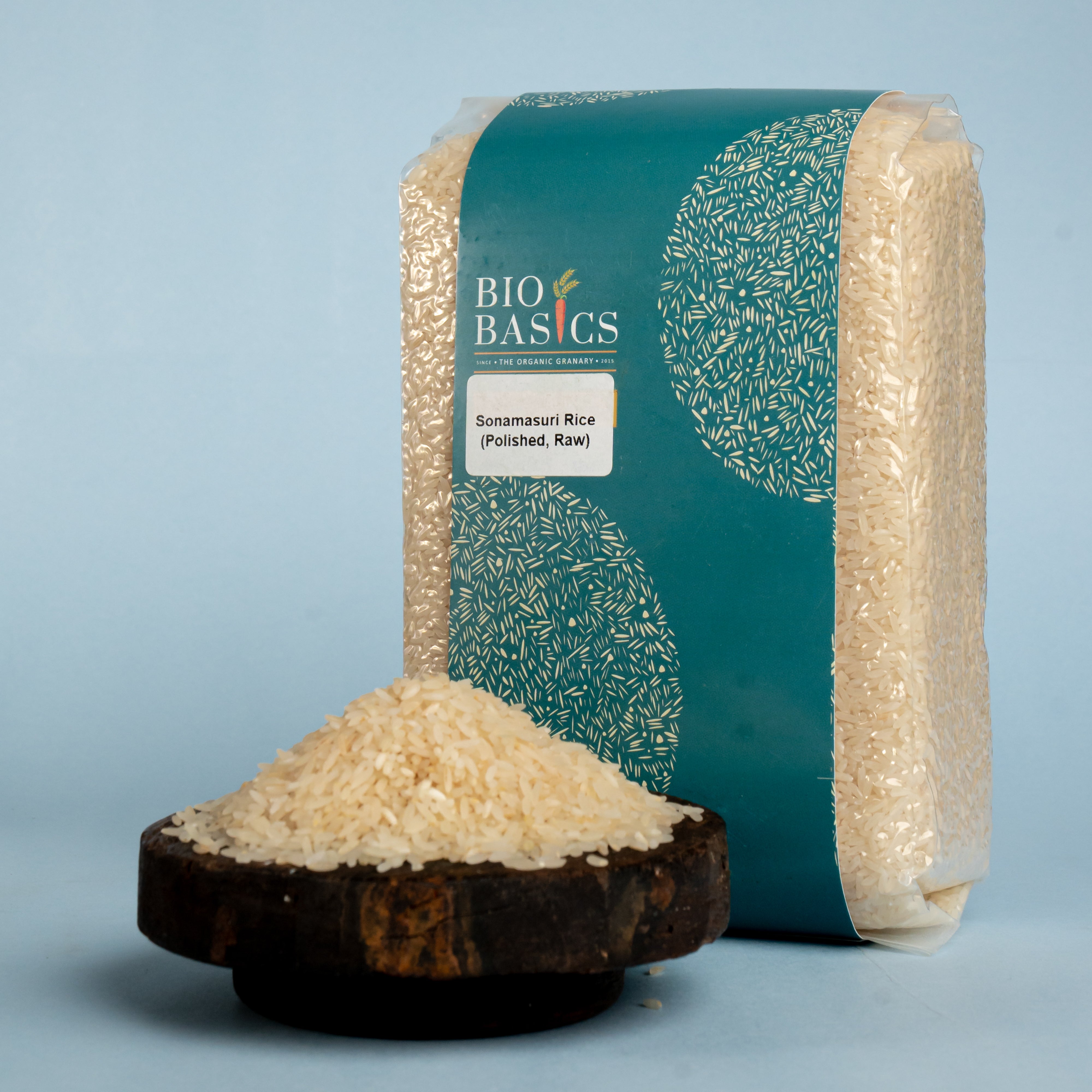 Sonamasuri Rice, Samba Masur 1 Kg, 2kg, 5 Kg - Bio Basics Organic ...